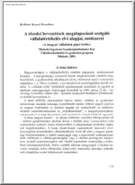 Hollóné Kacsó Erzsébet - A tőzsdei