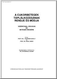 Noorden-Isaac - A cukorbetegek