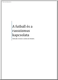 A futball és a rasszizmus kapcsolata