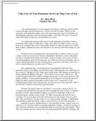 Allen Silver - Take Care of Your Parachute So It Can Take Care of You