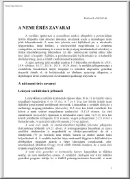 A nemi érés zavarai