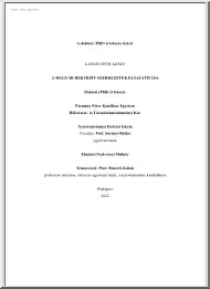 Langó-Tóth Ágnes - A magyar rekurzív szerkezetek elsajátítása