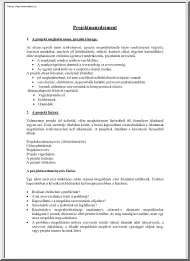 Projektmenedzsment