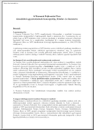 A Nemzeti Fejlesztési Terv társadalmi egyeztetésének koncepciója, feladat- és ütemterve