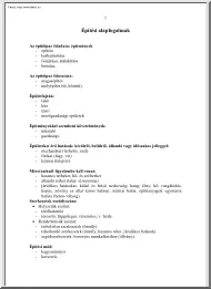 Építési alapfogalmak