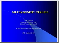 Ajtay Gyöngyi - Metakognitív terápia