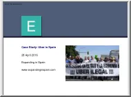 Case Study, Uber in Spain