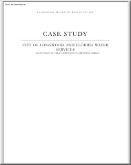 City of Longwood and Florida Water Services