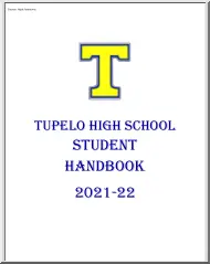 Tupelo High School Student Handbook