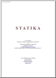Dr. Elter-Dr. Kocsis - Statika