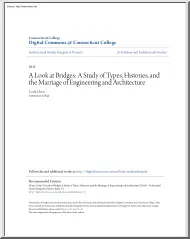 Cody Chase - A Look at Bridges, A Study of Types, Histories, and the Marriage of Engineering and Architecture