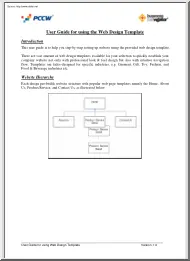 User Guide for Using the Web Design Template