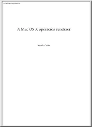Komló Csaba - A Mac OS X operációs