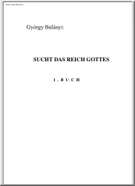 Bulányi György - Sucht das reich