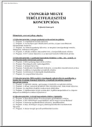 Csongrád megye területfejlesztési