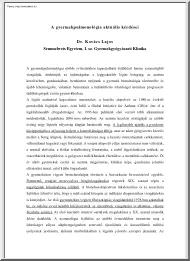 Dr. Kovács Lajos - A gyermekpulmonológia aktuális kérdései