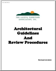 Architectural Guidelines And Review Procedures