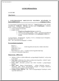 Hájas Beatrix - Gyógypedagógia