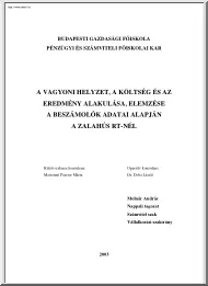 Molnár András - A vagyoni helyzet, a