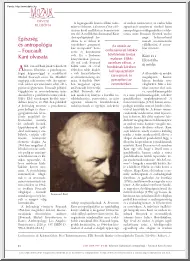 Egészség és antropológia, Foucault Kant olvasata