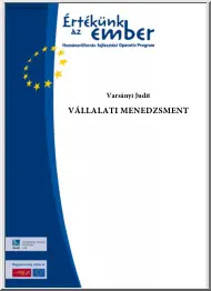 Varsányi Judit - Vállalati menedzsment