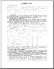 Music Lecture Note