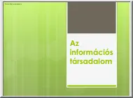 Az információs társadalom