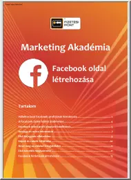 Sencz Zsófia - Facebook Akadémia, Facebook oldal létrehozása