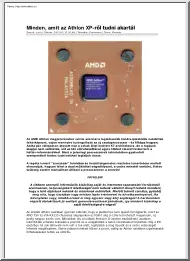 Athlon XP CPU-k manuális tuningolása