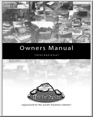 Artic Spas International Owners Manual