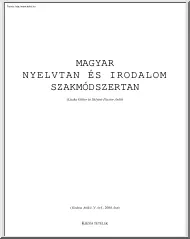 Liszka-Sályiné - Magyar nyelvtan és