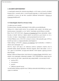 Számítógépek és