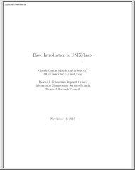 Claude Cantin - Basic Introduction to UNIX, Linux