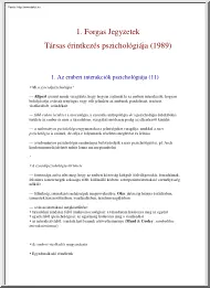 A társas érintkezés pszichológiája