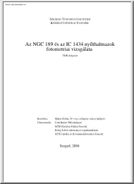 Makai Zoltán - Az NGC 189 és az IC