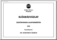 Dr. Domonkos Sándor - Elektronikai