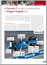 A Formula–1-es idény összefoglalója a Magyar Nagydíj után