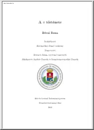 Bécsi Ilona - A pi története
