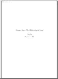 Zhou Fan - The Mathematics of Music