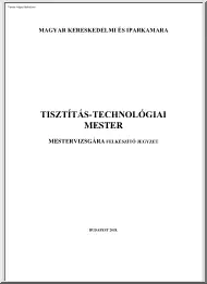 Tisztítás-technológiai mester