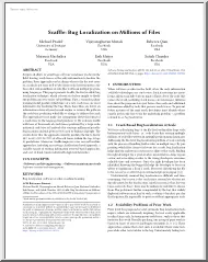 Scaffle, Bug Localization on Millions