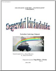 Segesvári kirándulás, turisztikai