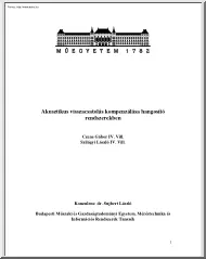 Akusztikus visszacsatolás kompenzálása hangosító rendszerekben