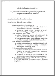 Marketingkutatás vizsgatételek, 2005