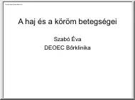 Szabó Éva - A haj és a köröm
