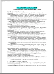 Vállalat-gazdaságtan fogalmak