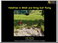 Fatalities in Base and Wing-Suit Flying