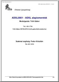 ADSL alapismeretek