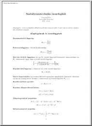 Visontay Péter - Szabályozástechnika