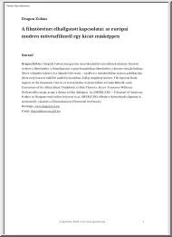 Dragon Zoltán - A filmtörténet elhallgatott kapcsolatai, az európai modern művészfilmről egy kicsit másképpen